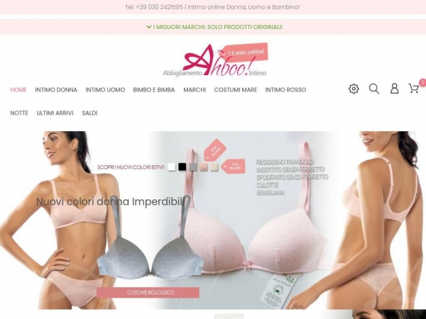 ahbooabbigliamentointimo.com