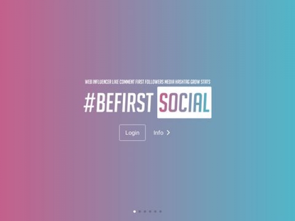 app.befirstsocial.com