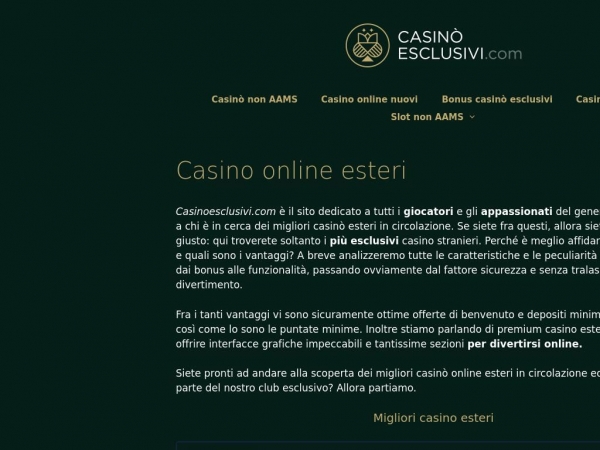 casinoesclusivi.com