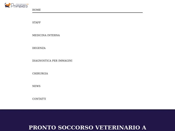 clinicaveterinariaprimavera.it