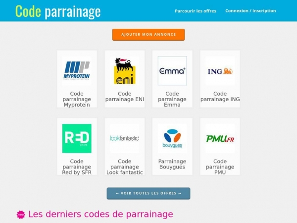 code-parrainage.net