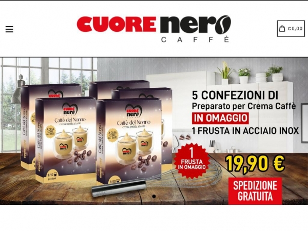 cuorenerocaffe.com