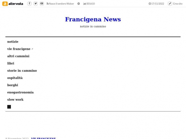 francigenanews.com