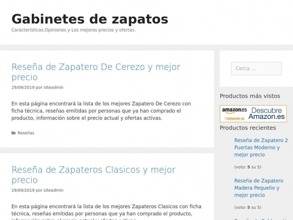 gabinetesdezapatos.com