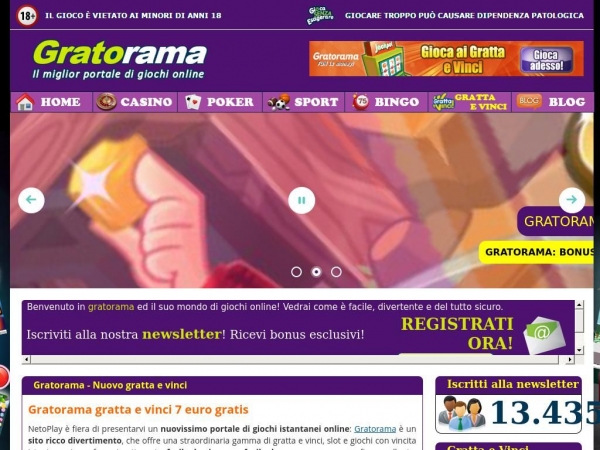 gratoramacasino.com