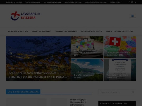 lavorareinsvizzera.com