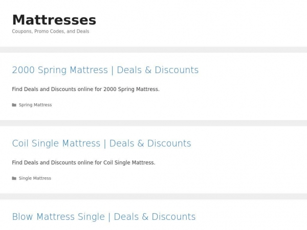 mattressesonlinestore.com