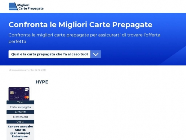 miglioricarteprepagate.it