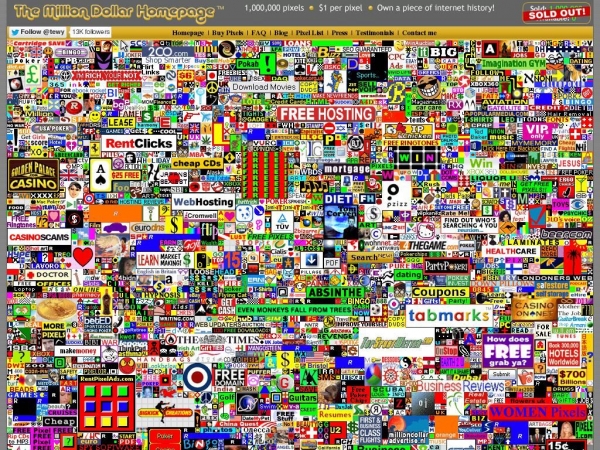 milliondollarhomepage.com