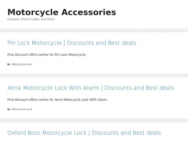 motorcycleaccessories.online