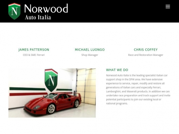 norwoodautoitalia.com