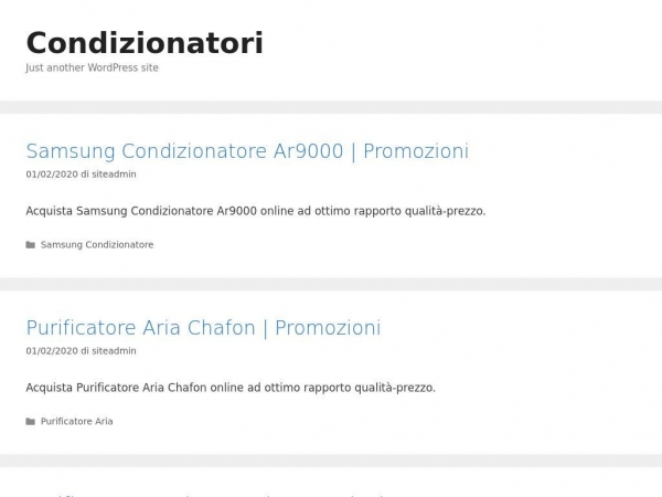 portalecondizionatori.com