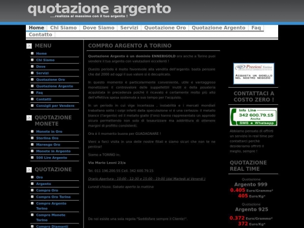 quotazioneargento.it