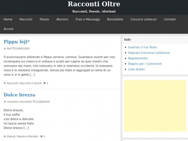 raccontioltre.it