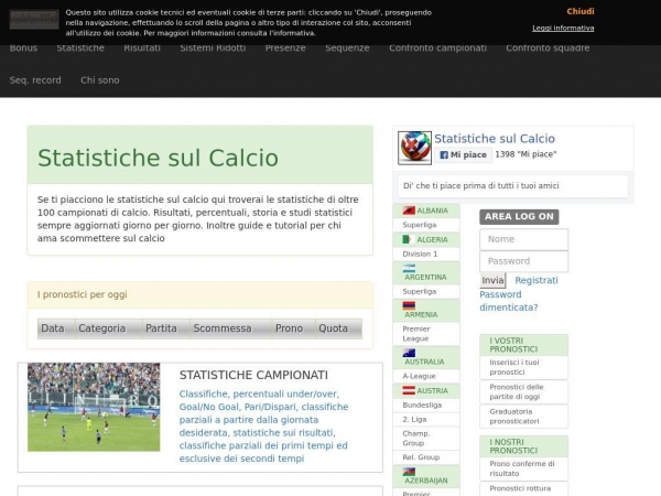 statistichesulcalcio.com