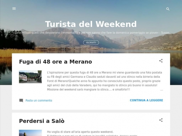 turistadelweekend.it