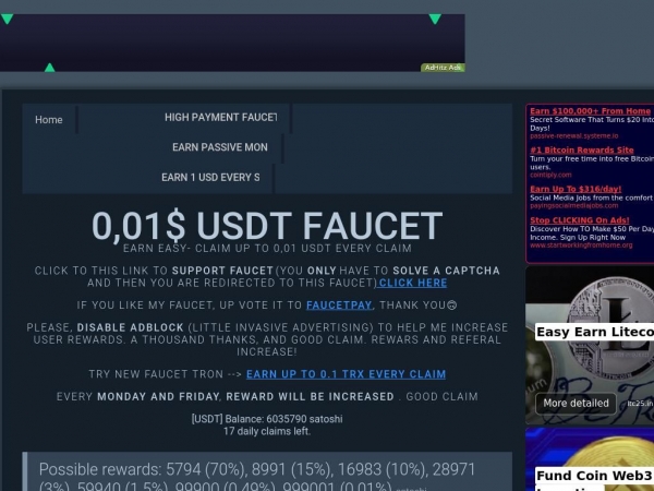 usdt2.cryptoearnfaucet.com