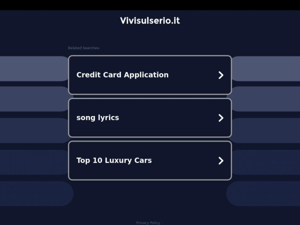 vivisulserio.it