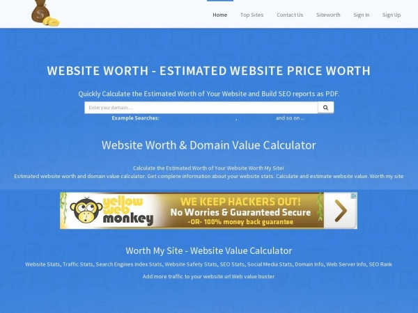 websitepriceworth.com