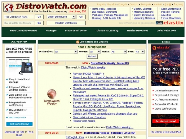 distrowatch.com