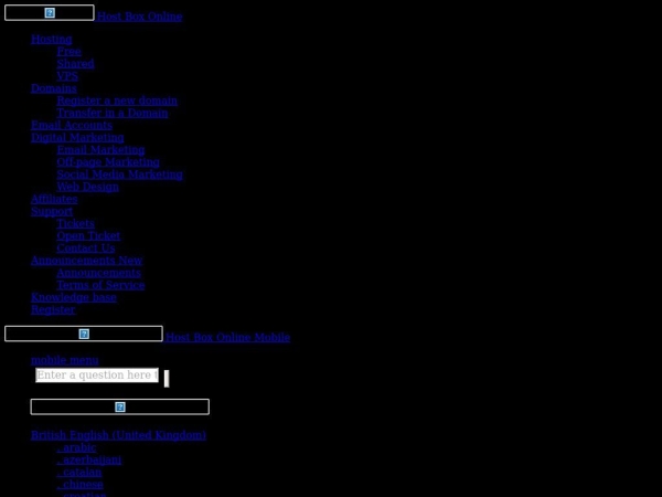 hostboxonline.com