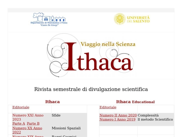 ithaca.unisalento.it