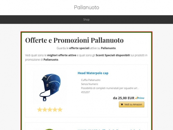 pallanuoto.codiceprodotto.com