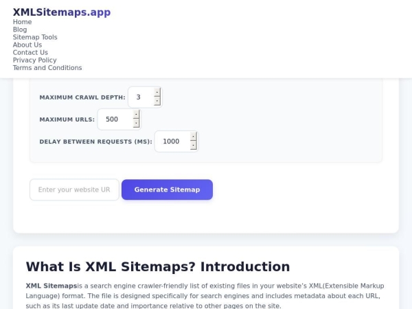 xmlsitemaps.app